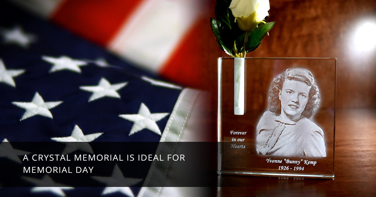 A Crystal Memorial is Ideal for Memorial Day