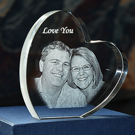 Celebrate Your 3rd Anniversary With 3D Photo Crystals