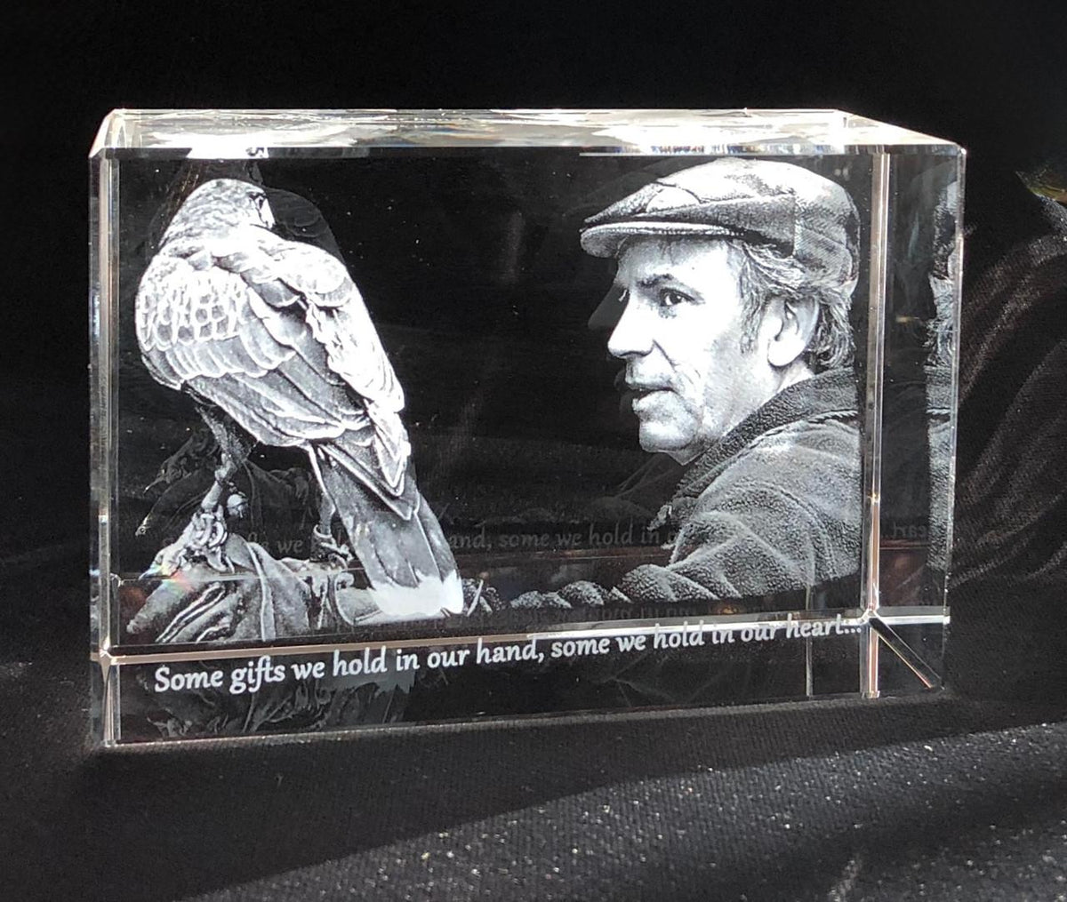 3D Photo Crystal Block