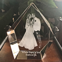 3D Prestige Photo Crystal
