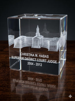 3D Photo Crystal Cube
