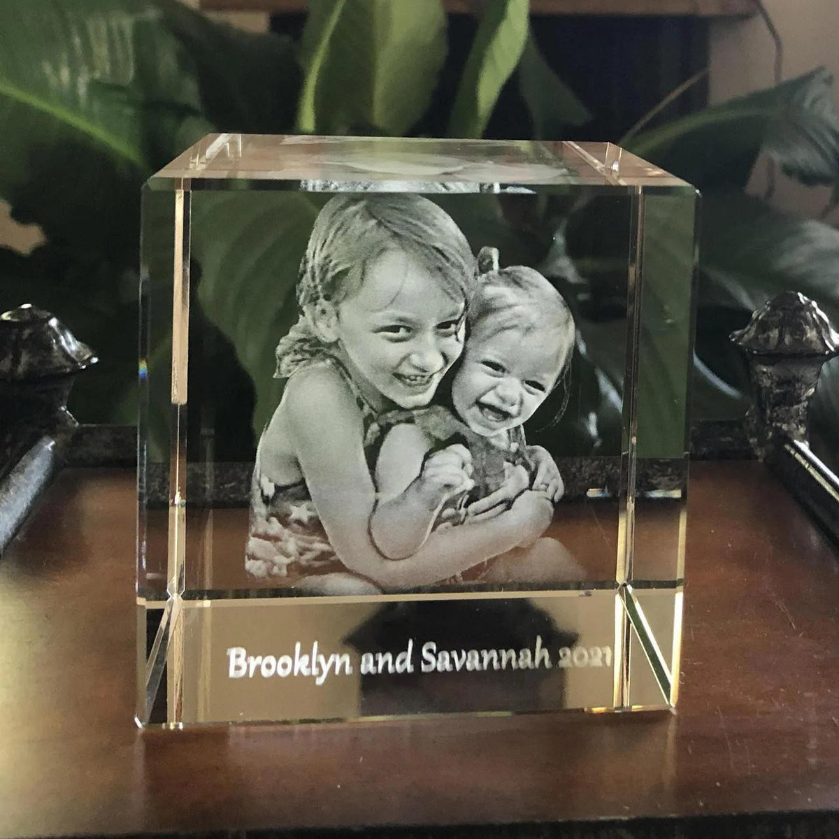 3D Photo Crystal Cube