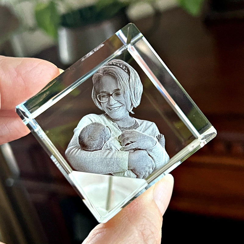3D Diamond Photo Crystal