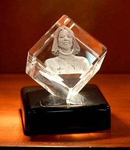 3D Diamond Photo Crystal