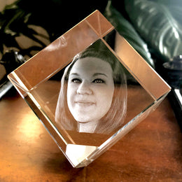 3D Diamond Photo Crystal