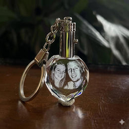 Heart Keychain Light