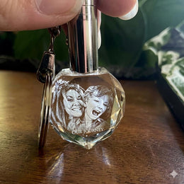 Heart Keychain Light