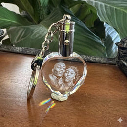 Heart Keychain Light