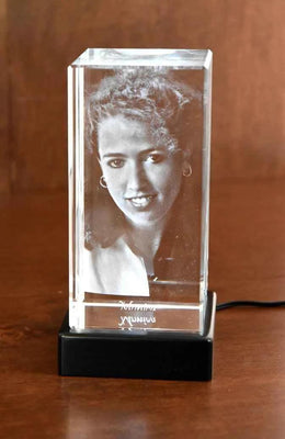 Photo Crystal 3D Tower
