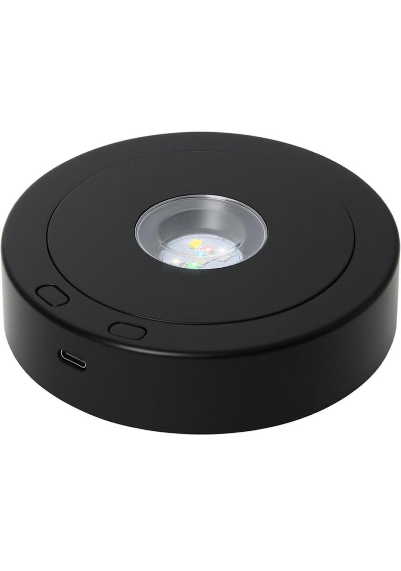 Rotating Black Light Base