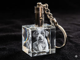 Square Keychain Light