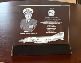 Lighted Crystal Plaque