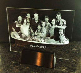 Economy Crystal Plaques