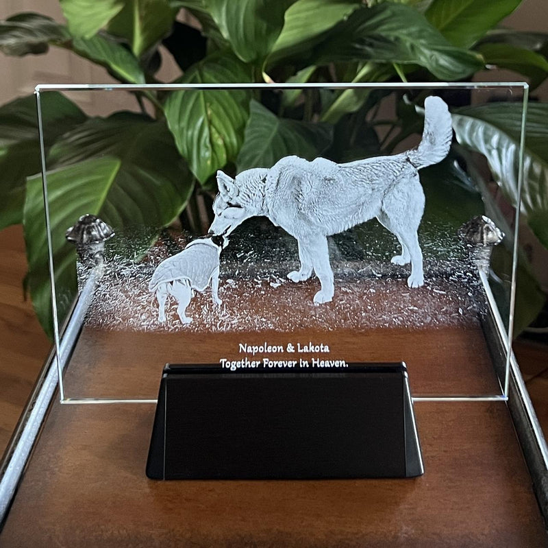 Economy Crystal Plaques