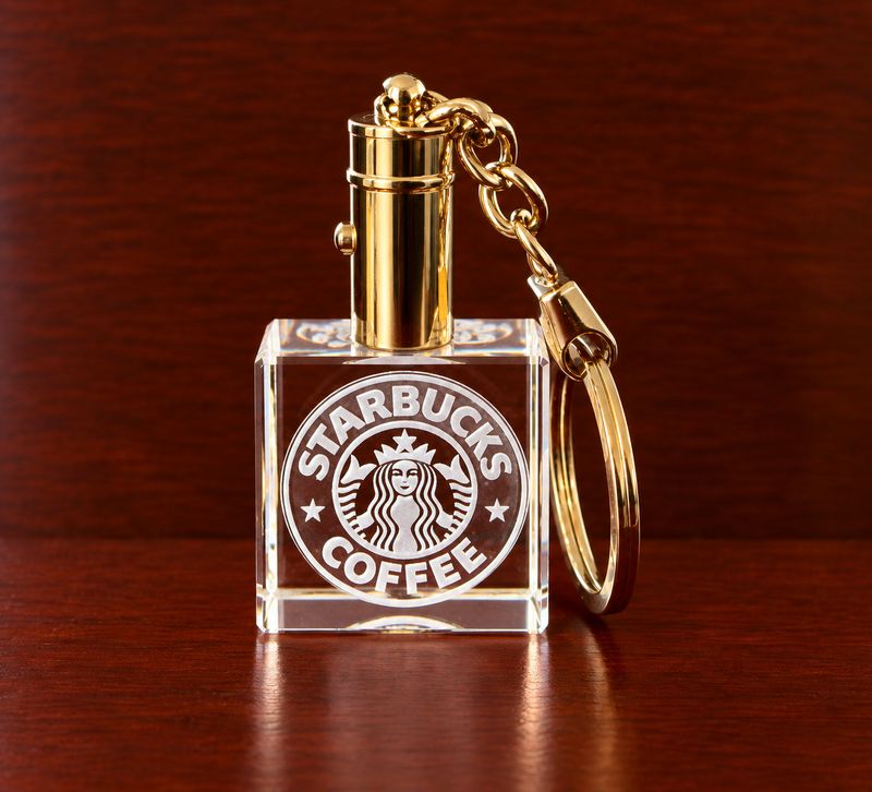 Square Keychain Light