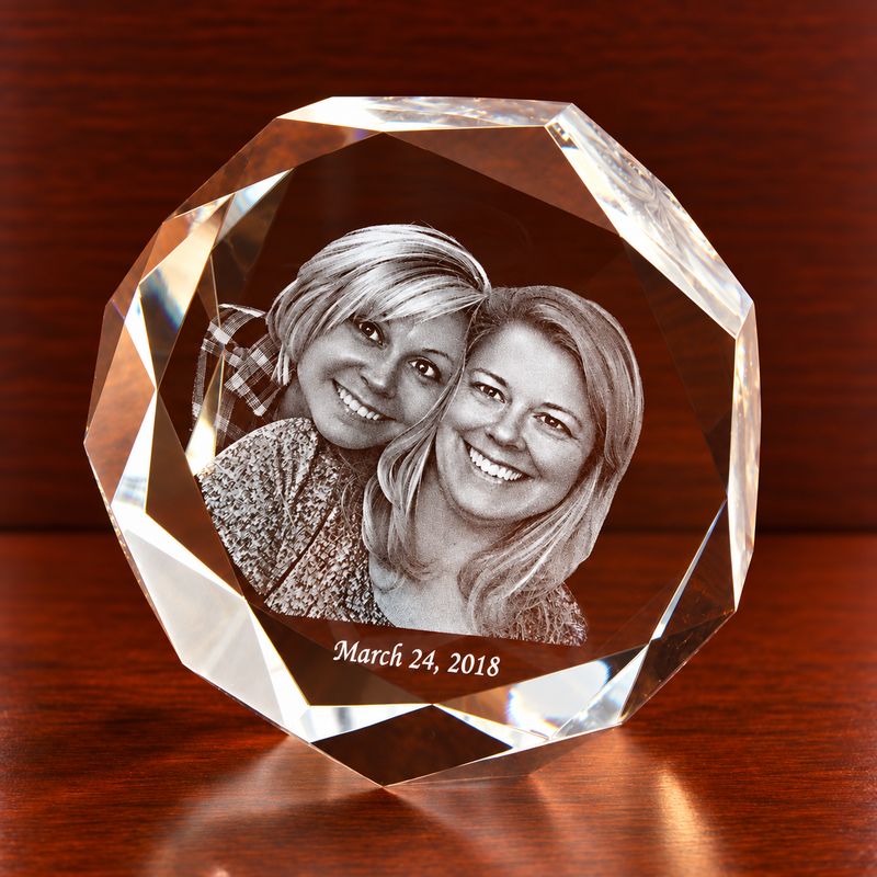 Jeweled Puck Paperweight