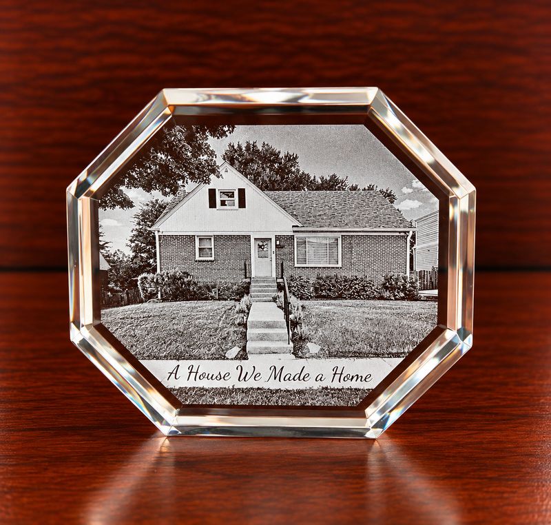 Octagonal Paperweight