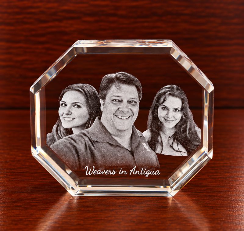 Octagonal Paperweight