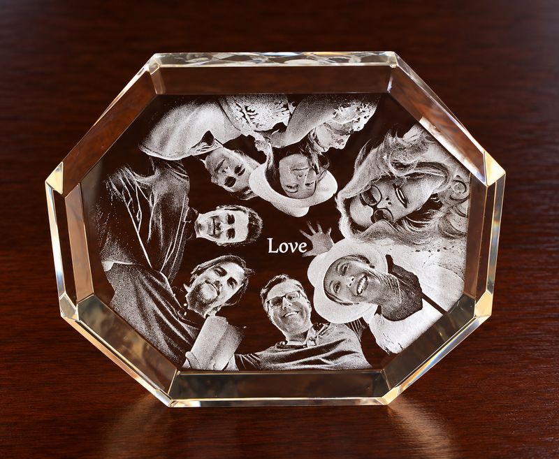 Octagonal Paperweight