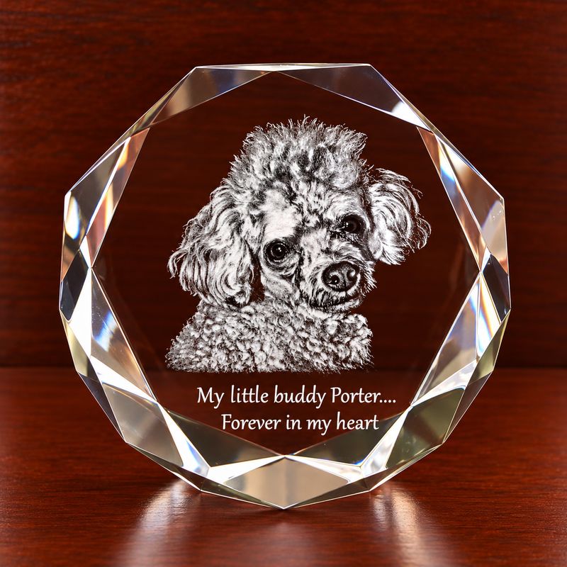 Jeweled Puck Paperweight