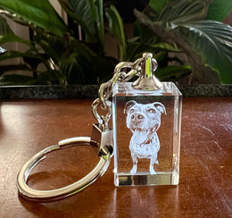 Rectangular Keychain Light