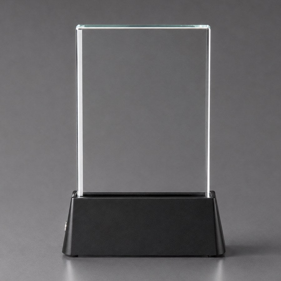 Lighted Crystal Plaque blank crystal