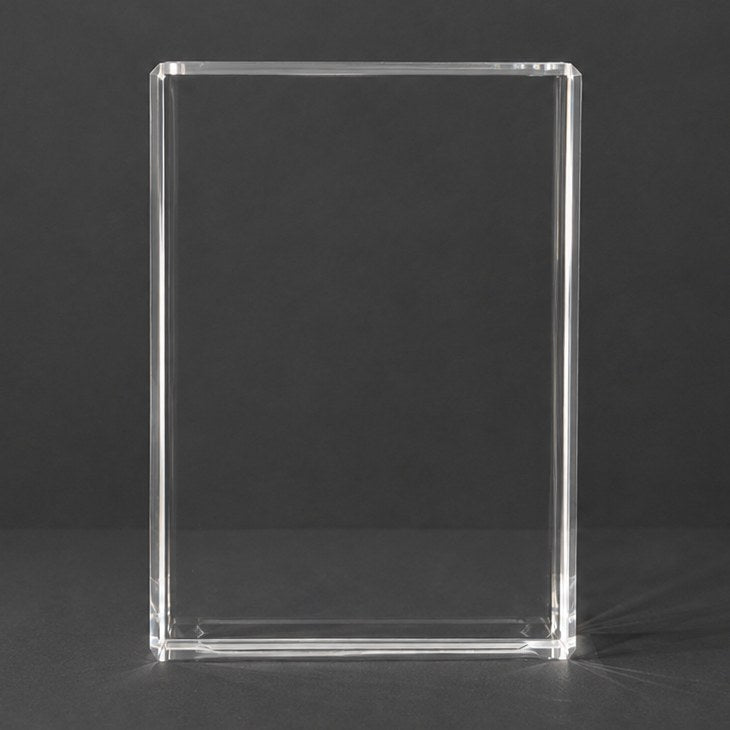 Photo Crystal York Award blank crystal